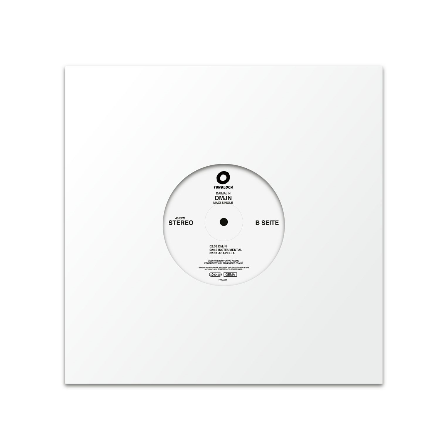 FO#00: DAIMAJIN „SKORBUT/DMJN“ (MAXI-SINGLE, VINYL)